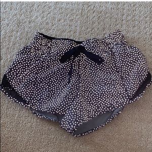 RARE lululemon hotty hot reflective shorts